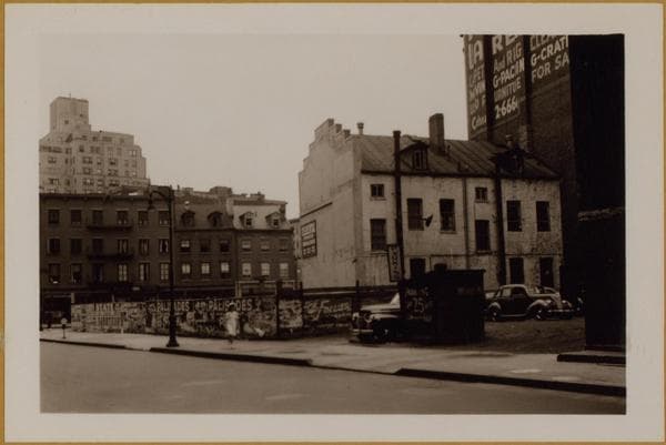 Manhattan: 10th Street - Hudson Street, 1942