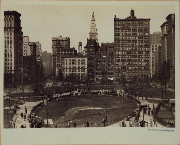 Manhattan: Union Square - [Union Square Park.], 1922