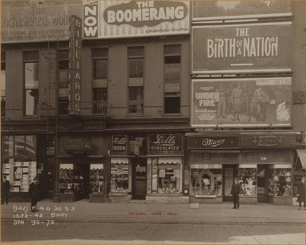 Manhattan: Broadway - 45th Street (West), 1915
