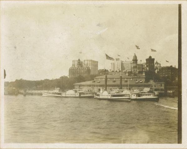Manhattan: Battery Park - U.S. Barge Office., 1900–1924