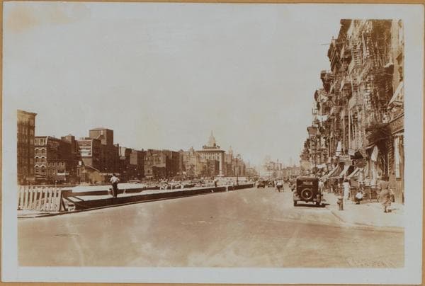 Manhattan: Chrystie Street - Hester Street, 1934