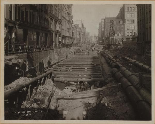 Manhattan: Lafayette Street - Houston Street (East), 1901
