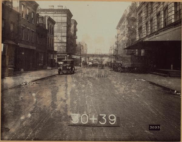 Manhattan: Spring Street - Hudson Street, 1923