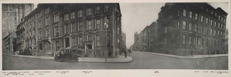 No. 665 Mrs. H.M. Schieffelin - No. 675 Sam'l Untermyer - No. 675 Cornelius Vanderbilt - No. 685 Criterion Club], 1911