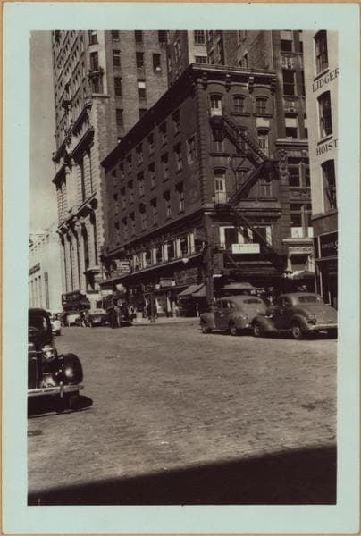 Manhattan: Trinity Place - Exchange Alley, 1940–1941