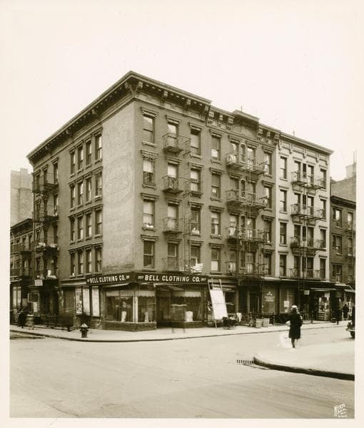 Stanton Street - Ridge Street (looking southwest), 1934