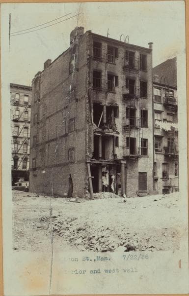 Manhattan: Madison Street - Jackson Street, 1936