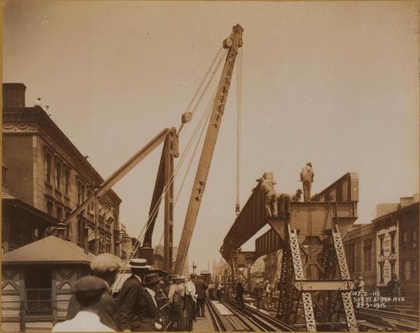 Manhattan: 9th Avenue - 53rd Street, 1915