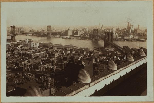 Bridges - Brooklyn Bridge - [Manhattan Bridge]., 1932