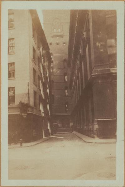 Manhattan: New Street - Beaver Street, 1931
