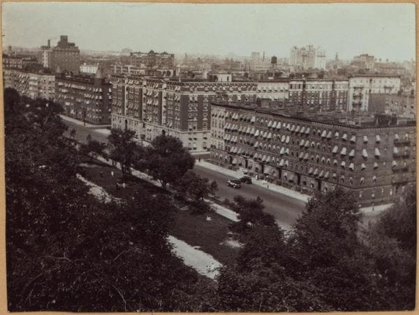 Manhattan: Morningside Avenue - 117th Street (West), 1928