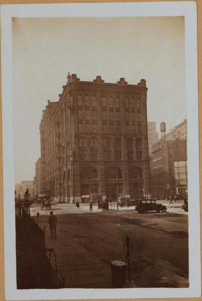 Manhattan: Houston Street (East) - Mulberry Street, 1933