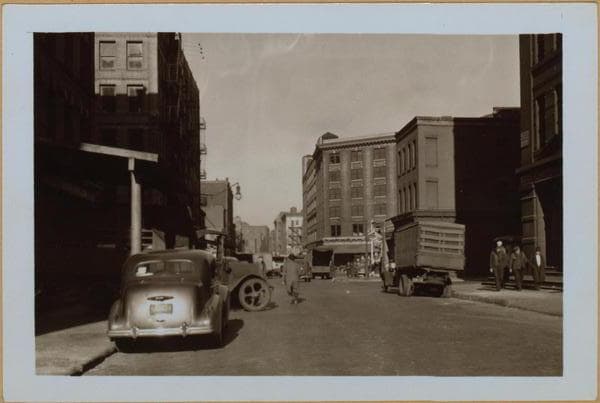 Manhattan: Greenwich Street - Vestry Street, 1941