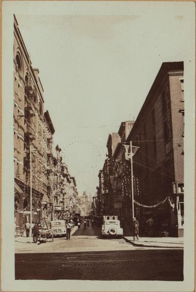 Manhattan: Mulberry Street - Grand Street, 1933