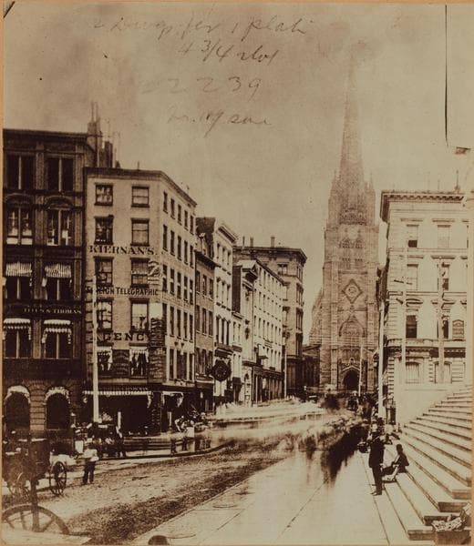 Manhattan: Wall Street - Broad Street, 1872-1880