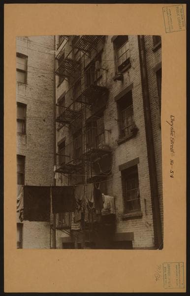 Manhattan: Chrystie Street - Canal Street, 1929