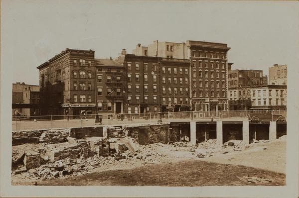 Manhattan: Hudson Street - Bethune Street, 1933